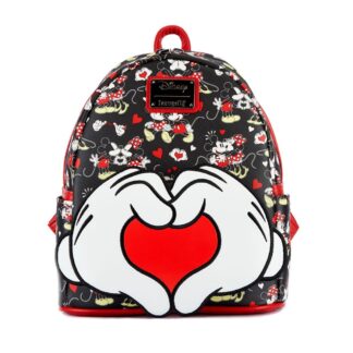 Disney Loungefly Backpack rugzak Mickey Minnie Heart Hands