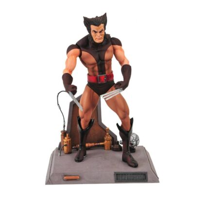 Marvel select action figure Unmasked Brown costume Wolverine