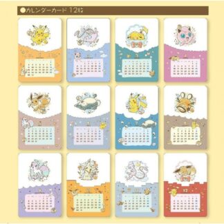 Pokémon Calendar Nintendo Kassane