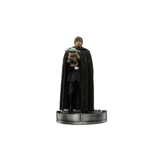 Mandalorian Luke Skywalker Grogu Art scale statue