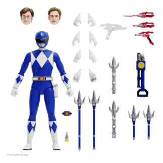 Power Rangers Mighty Ultimates action figure Blue Ranger