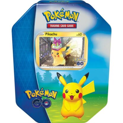 pokemon go tin Pikachu Nintendo trading card company