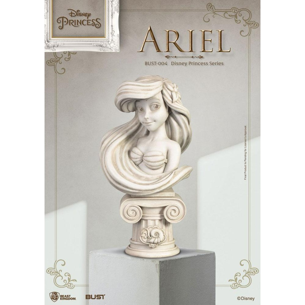 The Little Mermaid - Disney Princess Series PVC Bust Ariel 15 cm
