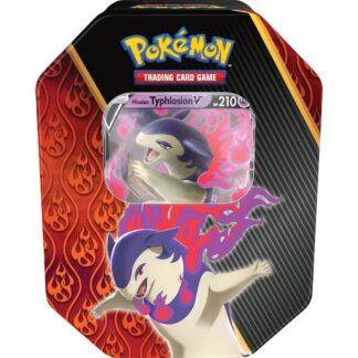 Pokémon Typhlosion V Tin Nintendo Trading Card game
