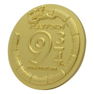 Harry potter Medallion Platform 3/4 Limited Edition gold plated