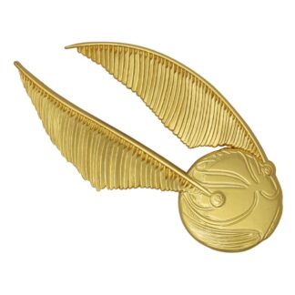 Harry Potter XL Premium Pin Badge Oversized Snitch Gold Plated