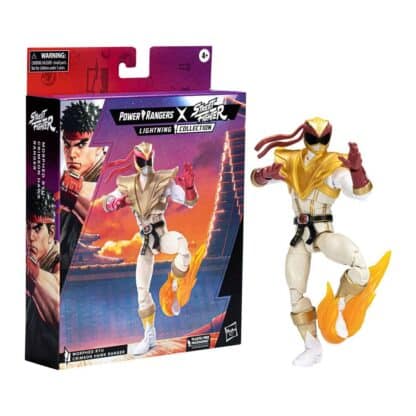 Power Rangers Street Fighter Lightning Collection action figure Morphed Ryu Crimson Hawk Ranger