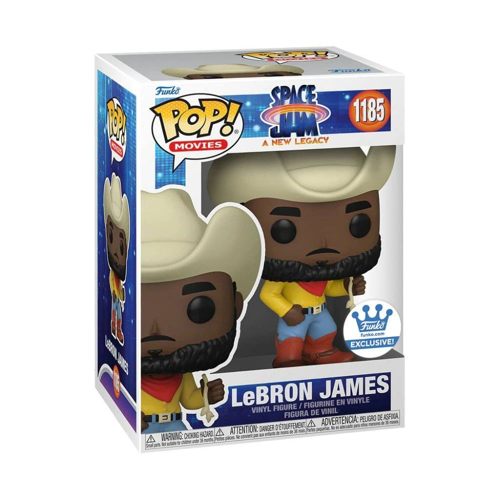 Space Jam Funko Pop LeBron James Cowboy Exclusive Movies