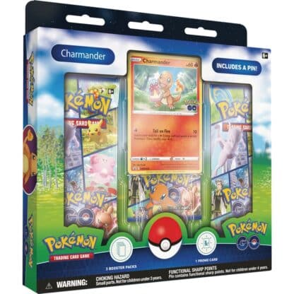 Pokémon Trading Card COmpant Nintendo pin box collection Charmander