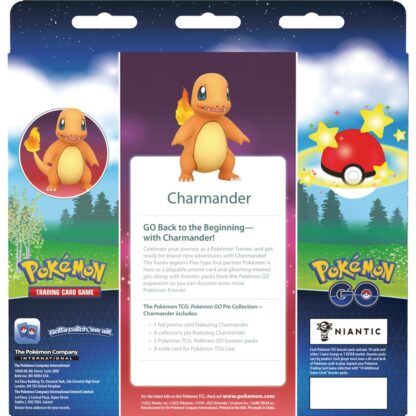 Pokémon Charmander Pin Collection Box Nintendo Trading Card Company