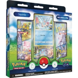 Pokémon trading card company nintendo Squirtle pin box collection