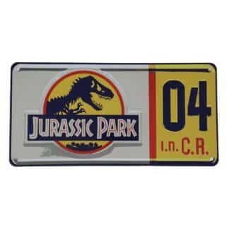 Jurassic Park Replica Dennis Nedry License Plate