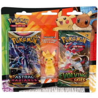 Pokémon Trading Card Company Nintendo Eraser Blister Pikachu Eevee