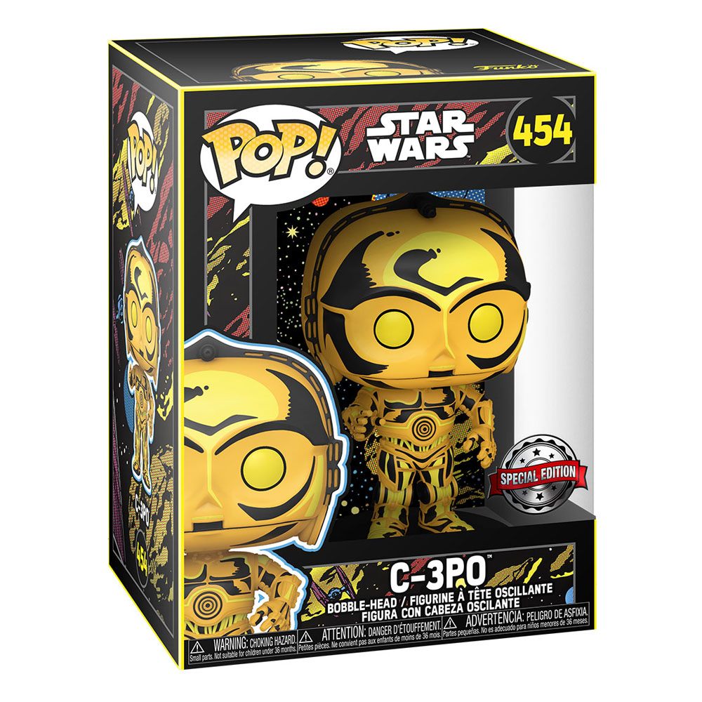 Star Wars retro series Funko Pop C-3PO