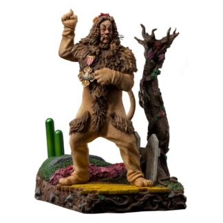 Wizard Oz Deluxe Art scale statue Cowardly Lion Iron Studios