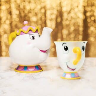 Beauty Beast Mrs Potts Tea Pot Chip Mug Gift Set