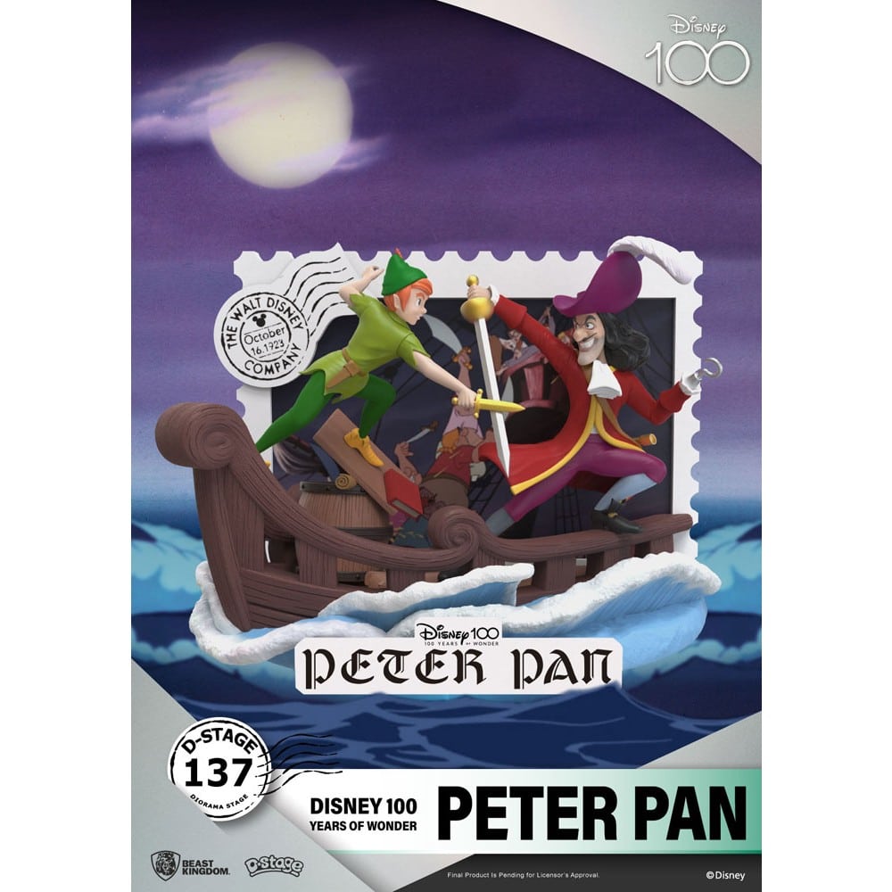 Disney - 100th Anniversary D-Stage PVC Diorama Peter Pan 12 cm (Pre-Order)