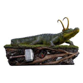 Loki Deluxe Art scale statue Alligator Marvel