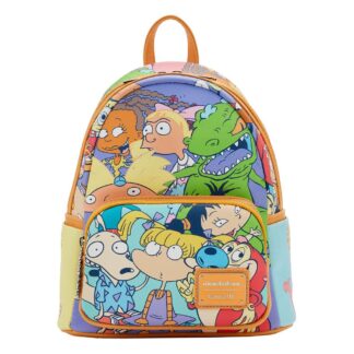 Nickelodeon loungefly backpack Nick Color Block AOP series
