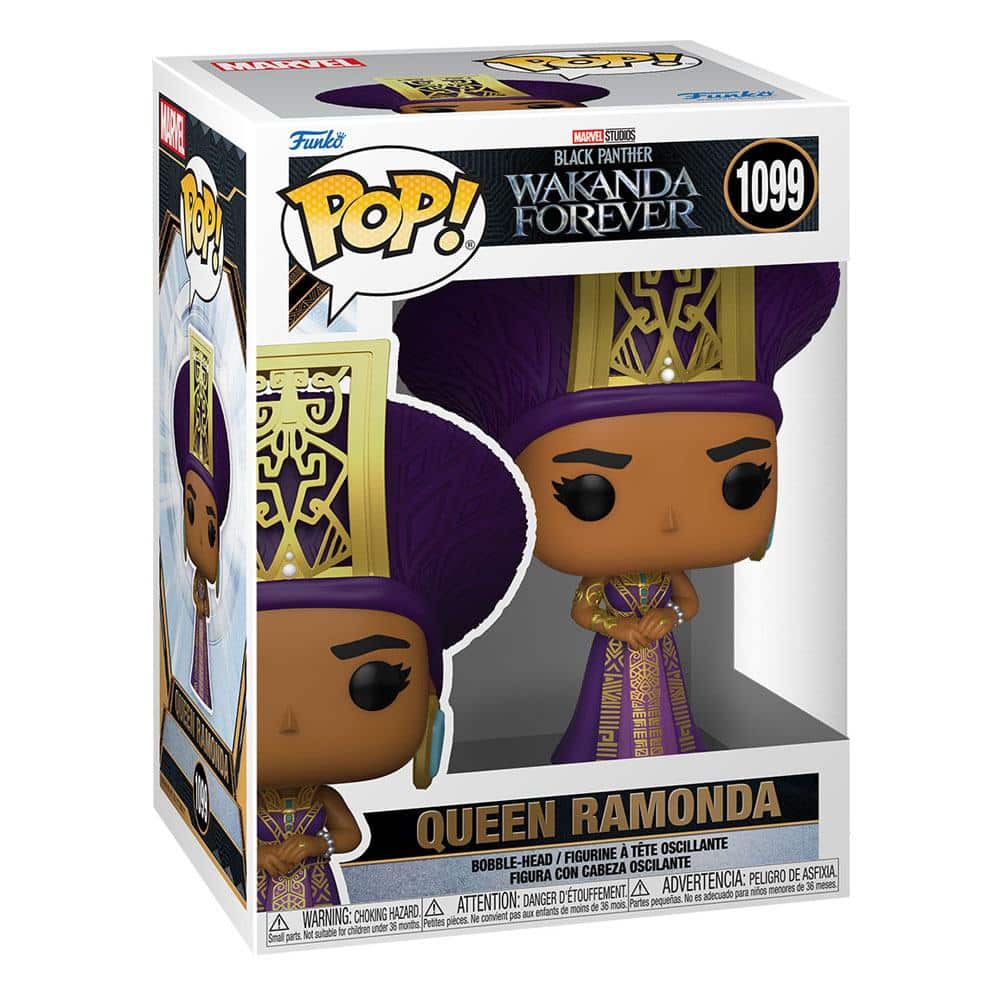 Wakanda Forever Funko pop Black Panther Queen Ramonda