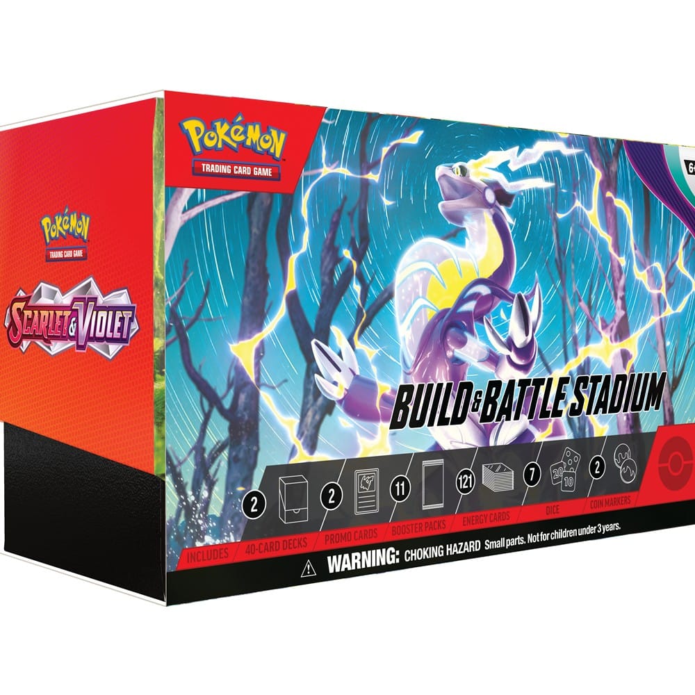 Pokémon - Scarlet & Violet Build & Battle Stadium Box (Engels)