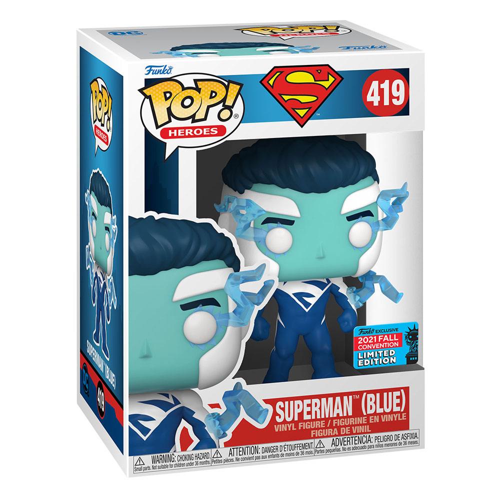 DC Comics Funko Pop Superman Blue NYCC Fall
