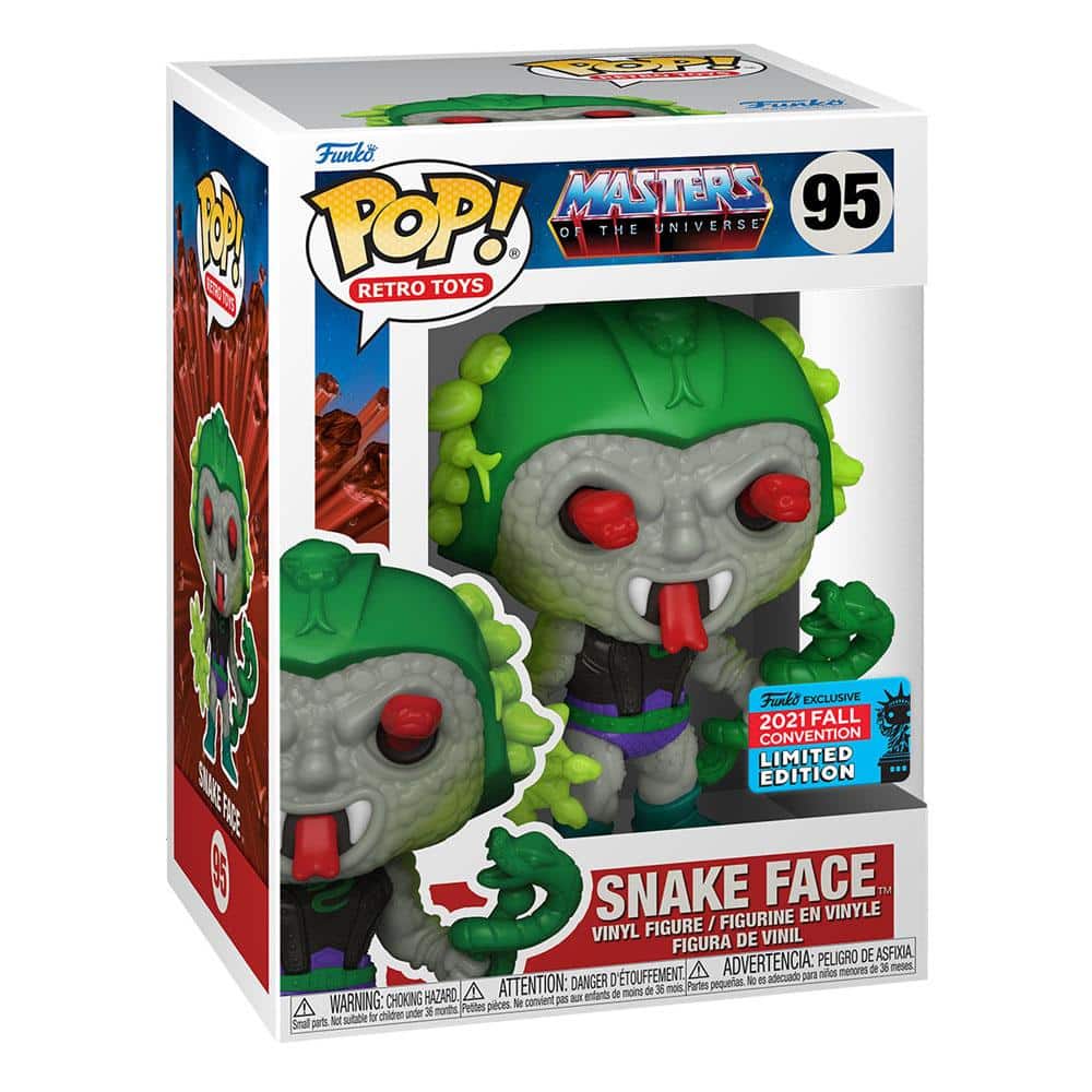 Masters Universe Funko Pop Snake Face Fall
