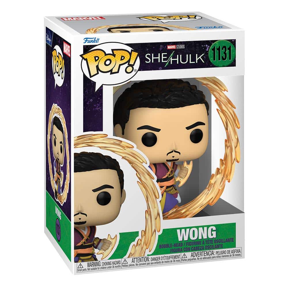 She-Hulk Funko Pop Wong Marvel