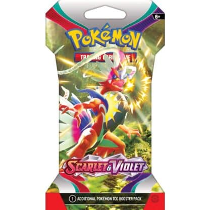 Pokémon Sleeved Booster Pack Scarlet Violet