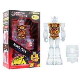 Transformers Super Cyborg Action figure Bumblebee Clear