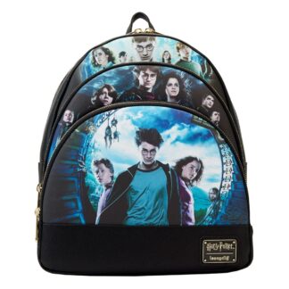 Harry Potter Loungefly Backpack Trilogy Series 2 triple pocket