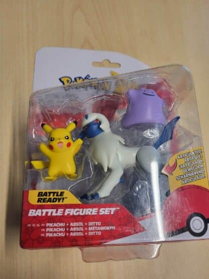 Pikachu Absol Ditto Battle select figure