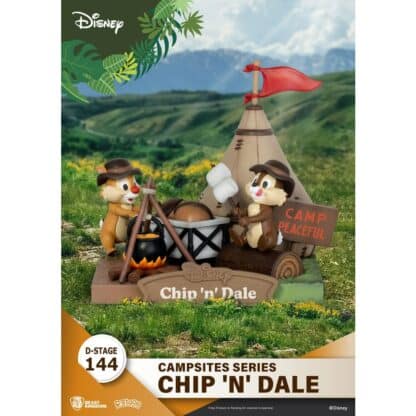 Disney Chip Dale PVC Diorama Campsite series