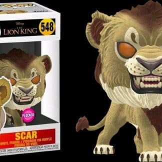Lion King Scar Exclusive Flocked Funko Pop