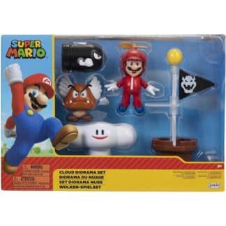 Super Mario Cloud set action figure World Nintendo Diorama