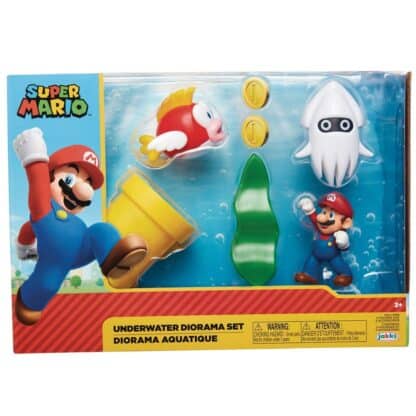 Super Mario World Nintendo Underwater set
