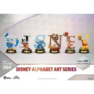 Disney Mini Diorama 6-pack 100 Years Wonder Alphabet-Art
