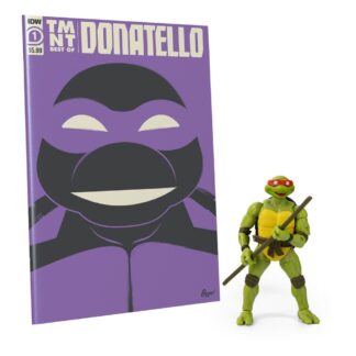 Teenage Mutant Ninja Turtles BST AXN action figure Comic Book Donatello Exclusive