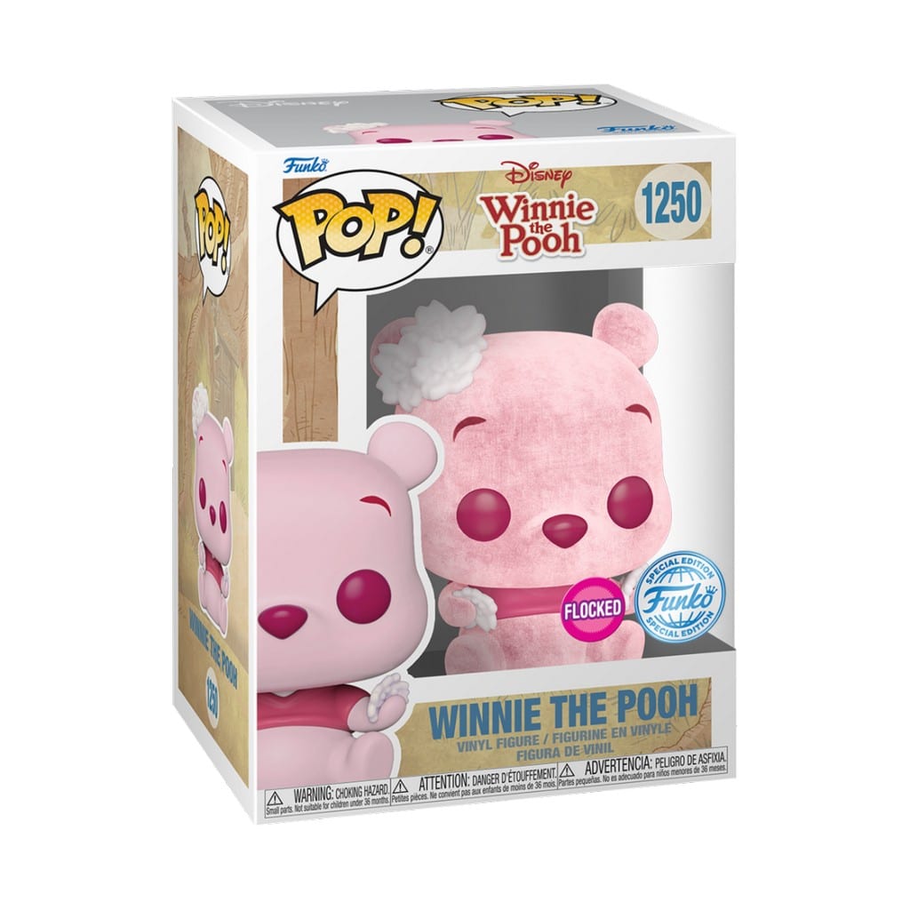 Winnie Pooh Funko Pop Cherry Blossom Flocked