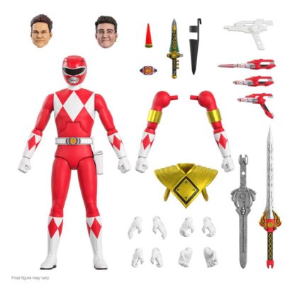 Mighty Power Rangers Ultimates action figure Red Ranger