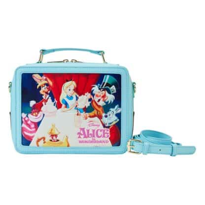Disney Loungefly Crossbody Alice Wonderland Classic Movie Lunch Box