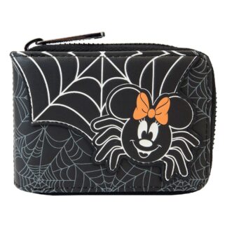 Disney Loungefly Wallet portemonnee Minnie Mouse Spider Accordion