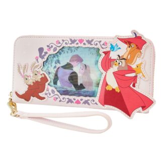 Disney Loungefly Wallet Portemonnee Sleeping Beauty Lenticular Princess Series Wristlet