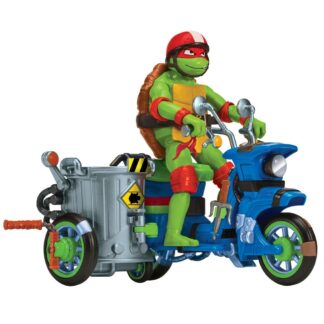 Mutant Mayhem Turtle Cycle Sidecar Raphael
