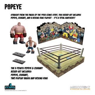 Popeye 5 Points Deluxe figure set Oxheart
