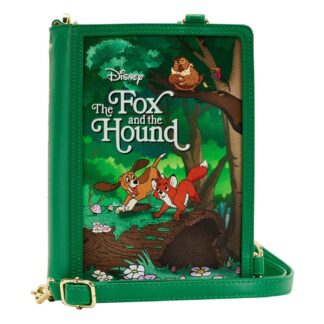 Disney Loungefly Crossbody Bag Handtas Classic Book Fox Hound