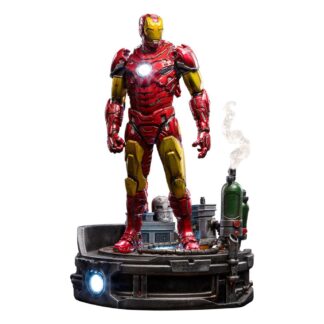 Marvel Deluxe Art scale statue Iron Man Unleashed