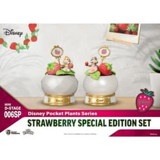 Disney Mini Diorama Pocket Plants Strawberry Special Edition Set