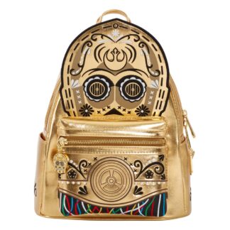 Star Wars Loungefly Backpack Rugzak C-3PO Cosplay Exclusive