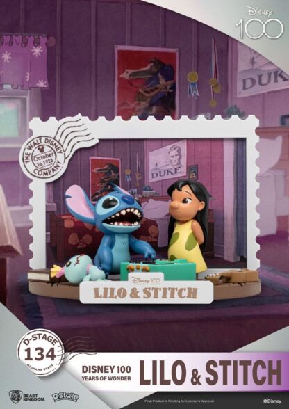 Disney 100 Years Wonder D-stage PVC Diorama Lilo Stitch